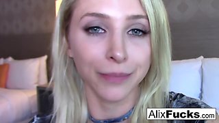 A Couple of Hot Blonde Babes Love Making Each Other Cum