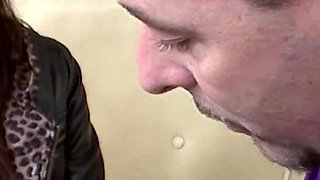 Mature Brunette MILF Drilled Hard and Drenched in Cum