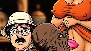 Cuckold Watches His Young Wife Get Fucked by an Old African Man