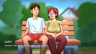 Judith Loves Anon to Keep Her Company - Summer Time Saga Gameplay