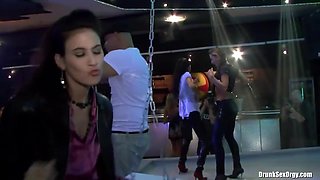 Horny Sluts Group Fucking At The Drunk Sex Orgy