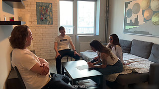 Realtors Fucked Young Students for Favorable Conditions