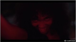 Canela Skin And Lia Lin - Vampire Goth Monstergirl Ebony - Lezdom Hardcore Fetish & Domination