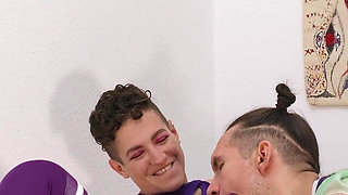 Glutes Day, Part 1: Blowjob & Finger Fucking Their Ass and Mouth