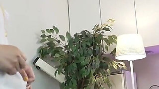 Men's Spa Temptation - Miniskirt Panty Flash, Oiled Curves and a Cock-pressing Finish - Part2