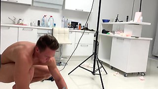 Behind the Scenes Gangbang Shoot with Monika Fox's First Double Anal, DP, Prolapse & Swallow