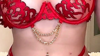 Big Tits, Riding Dildo Fuck & Creamy Toy Licking