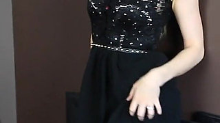Rachelle Summers - Sexy Black Dress
