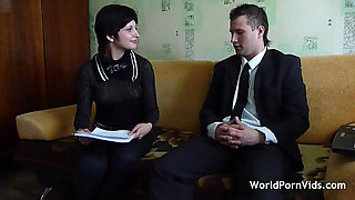 A Young Single Housewife Negotiates Better Rates with an Insurance Agent