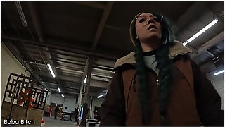 I Left My Clothes Behind And Squirted! Public Nudity Warehouse Dare