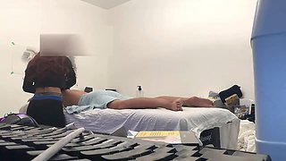 Legit Colombian RMT gives into Monster Asian Cock 2nd Appointment