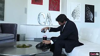 Stepdad Caught Me Playing With His Toy Pussy