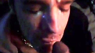 Hungry White Boy Craves Black Cum