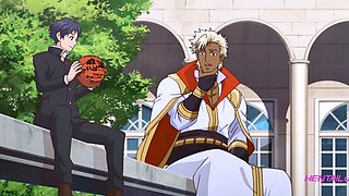 Prince fills up shy boy's anime hole with creamy finish