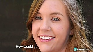 Blonde Striptease Masturbation