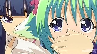 Japanese MILF Hentai Anime: Busty Maid Gets Caught Giving the Boss a Tits-Job - Uncensored