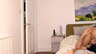 Shemale Fucks Guy While Sucking Sex Toy