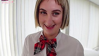 British Blonde Nina