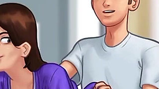 MILF Step-mom Was Surprised!! I Rammed Her From Behind.