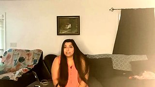 Curvy Indian Persuades Boss with Orgasmic Solo Show