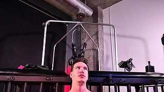 TANGENTOD Nurse Dominates Hooded Latex Sub