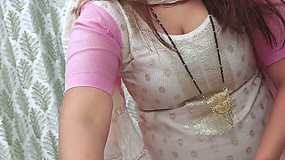 Chachi Ki Chudai- Chachi Helped Injured Stepson for Pissing, After Touches Dick She Can't Control Herself.
